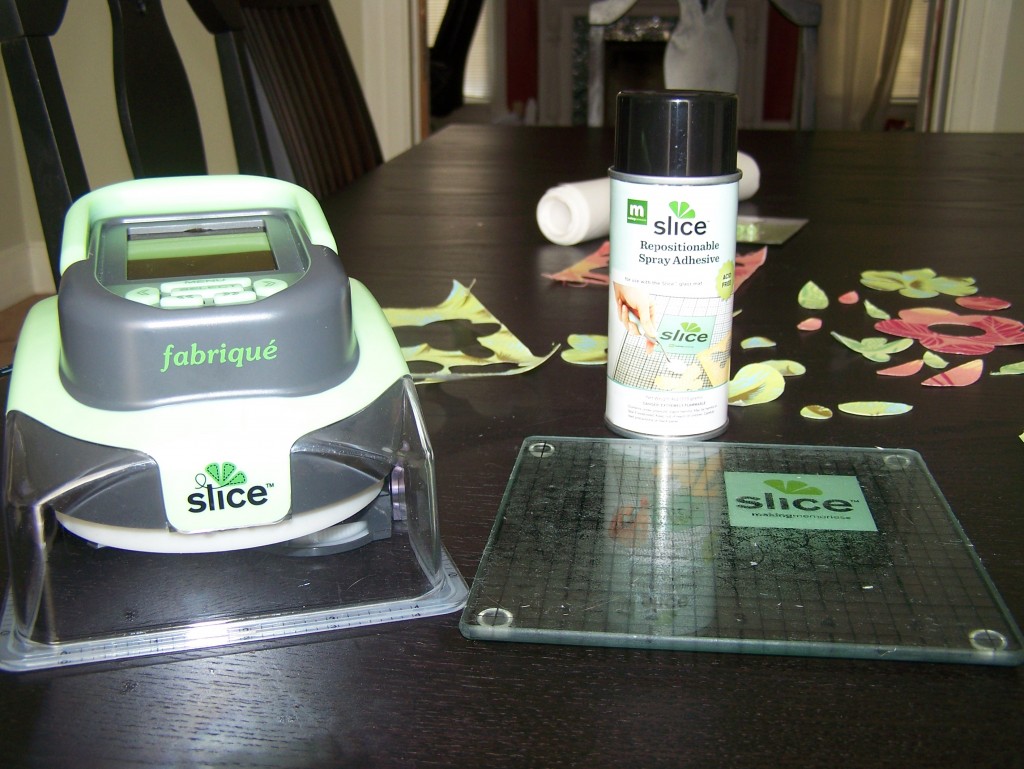 Slice Fabrique and repositionable adhesive
