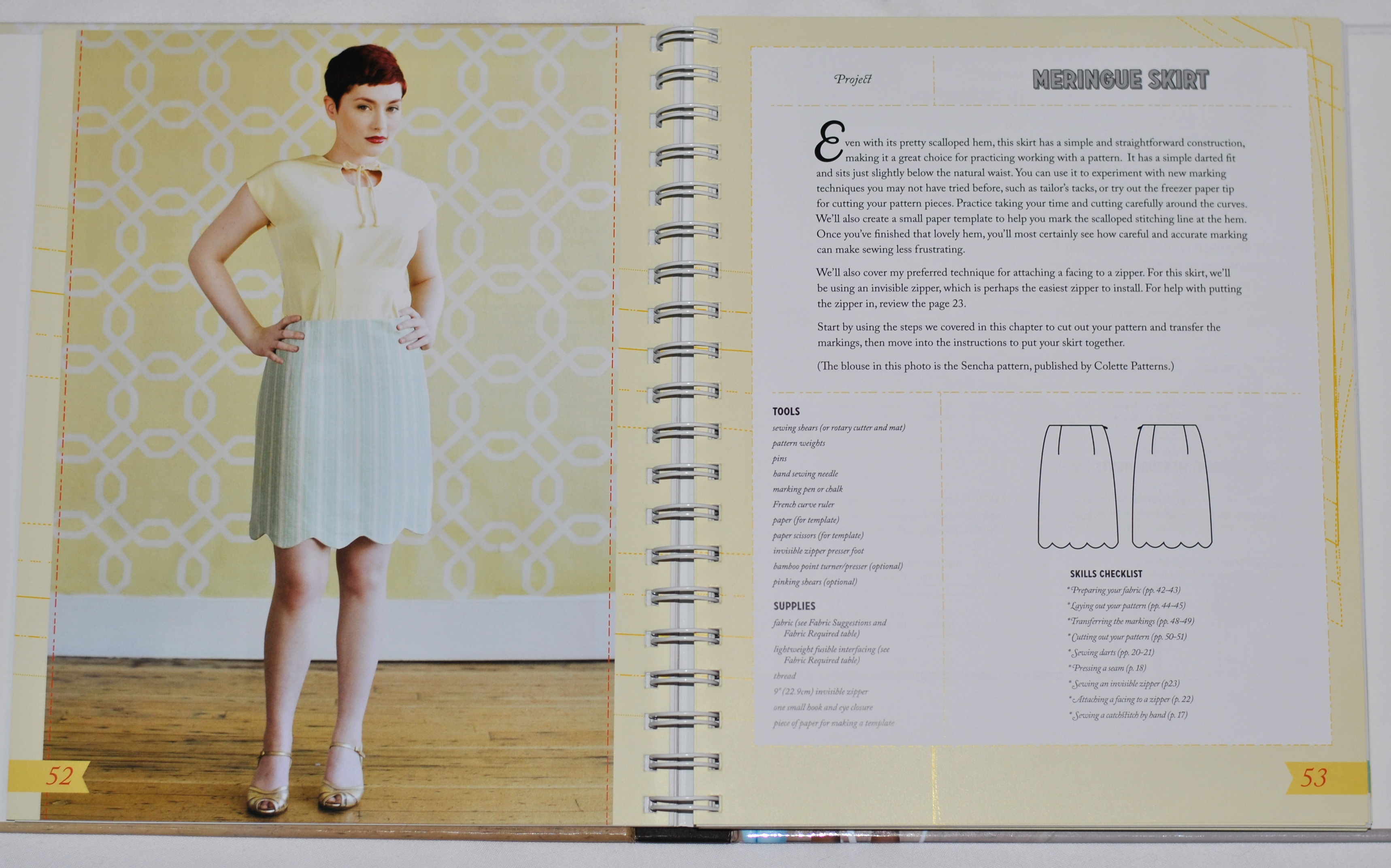 Review The Colette Sewing Handbook + Winners Craft Buds