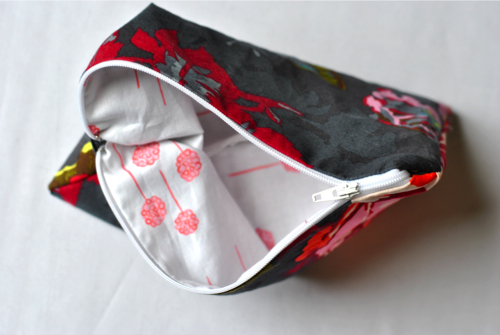 Easy Lined Zipper Pouch | Craft Buds