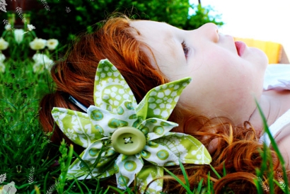 Free Pattern Feature: Fabric Flowers
