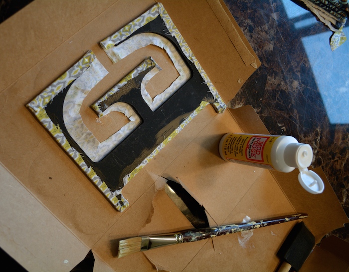 Easy Fabric Letters Craft Buds